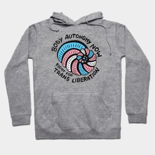 Body Autonomy Now! Fight For Trans Liberation Foraminifera T-shirt Hoodie